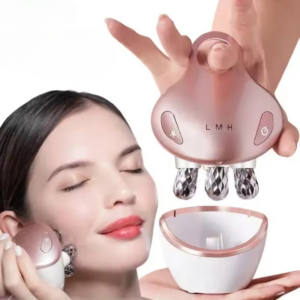 Appareil anti-rides 5 en 1 EMS 4D lifting rouleau de massage facial anti-âge luminothérapie