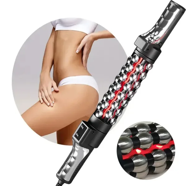 rouleau-de-massage-brule-graisse-ems-chauffant-a-lumiere-rouge-anti-cellulite-rotation-30-1 Rouleau de massage brûle graisse EMS Chauffant à lumière rouge anti-cellulite rotation 360°