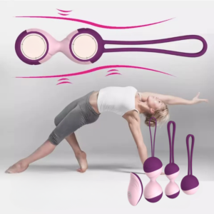 Ballon de Kegel (Lot de 3) pour exercices de Kegel avec télécommande entraineur du muscle du plancher pelvien, incontinence, Post-Partum